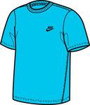 Nike Boys Core Essential Short Sleeve Tee- Blue