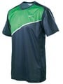 Nike Mens Dri-Fit Short Sleeve Practice Crew 09- Navy/Green