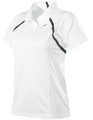 [Pre-Order] Nike Womens Dri-Fit SS Pes Polo 09 White/Black