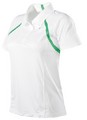 [Pre-Order] Nike Womens Dri-Fit SS Pes Polo 09 White/Avacado