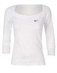 [Pre-Order] Nike Womens 3/4 Sleeve LS Athlete Top- White