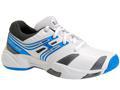 Babolat Boys V-Pro Junior Tennis Shoes- White/Blue