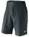 Nike Boys Tennis Nadal Shorts- White/Black/Blue