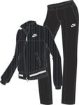 Nike Girls Woven Warm-Up Tracksuit- Pink/White/Black