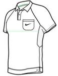 Nike Boys Tennis Nadal Polo - charcoal
