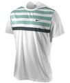 Nike Mens Dri-Fit SS Practice Crew RG09- White/Green Mist