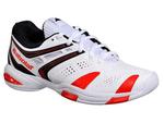 Babolat Boys V-Pro 2 Junior Indoor Tennis Shoes - White/Red - thumbnail image 1