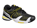 Babolat Boys Propulse Junior 4 Tennis Shoes - Black/Yellow - thumbnail image 1