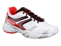 Babolat Kids Drive 3 Junior Tennis Shoes - White/Pink - thumbnail image 1