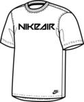 Nike Boys Nike Air Cotton Tee- White