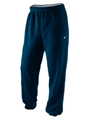 Nike Mens Fleece Cuffed Pant- Navy/White