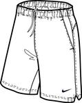 Nike Boys Tennis Club Shorts - White