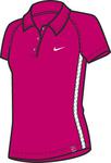 Nike Girls Club Polo SF09- Rose