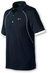 Nike Mens Dri-Fit UV Protection Polo- Navy