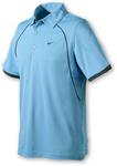 Nike Mens Dri-Fit UV Protection Polo- Sterling Blue