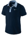 Nike mens Federer Polo French Open - Navy