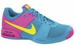Nike Mens Air Max Court Ballistec 1.3 LIMITED EDITION Tennis Shoes- Turquoise/Pink