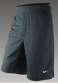 Nike Mens Nadal Long Check Shorts 09 Charcoal