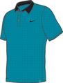 Nike Mens Federer US Open Polo- Glass Blue