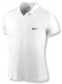 Nike Boys Nadal Double Bold Polo SF09- White
