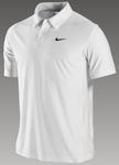 Nike Boys Nadal Double Bold Polo SF09- White