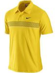 Nike Mens Nadal US Open Polo- Midwest Gold
