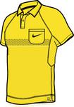 Nike Boys Nadal Double Bold Polo SF09- Midwest Gold