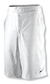 Nike Mens Nadal Wimbledon Woven Long Shorts- White