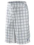 Nike Mens Nadal Woven Long Shorts- White/Volt Black/Green