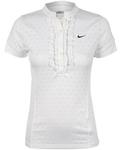 Nike Womens LS Athlete Open Neck Top- Pink