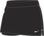 Nike Womens Power Knit Skort SF09- Black