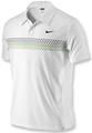 Nike Mens Nadal Bold Master Polo SF09- White/Green Spark