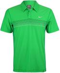 Nike Mens Nadal Bold Master Polo SF09- Green Spark/White