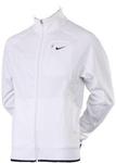 Nike Mens Trend Fleece Tennis Jacket - White