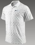 Nike Mens Trend Masters Practice Polo 09- White/Green/Black