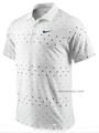 Nike Mens Trend Masters Practice Polo 09- White/Green/Black