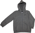 Nike Boys Core Essential Full Zip Hoody- Dark Grey