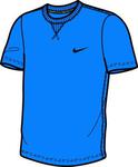 Nike Boys Core Essential Short Sleeve Tee- Blue Sapphire/Black