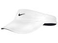 Nike Womens Feather Light Visor- White/Black