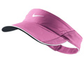 Nike Womens Feather Light Visor- Gym-Pink/White