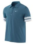 Nike Boys Federer Athlete Polo- Bluegrass/White