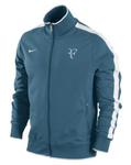 Nike Mens RF All Court Jacket- Bluegrass/White