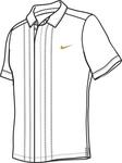  Nike Boys RF Classic Athlete Top- White (gold logo)