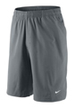 Nike Boys Nadal Contemporary Athlete Shorts- Wolf Grey/White