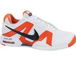 Nike Mens Air Max Court Ballistec 2.3 Tennis Shoes SS10- White/Orange Blaze