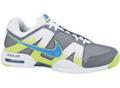 Nike Mens Court Ballistec 2.3 Tennis Shoes- Grey/Neptune Blue/Electric Green new