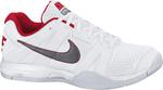 Nike Mens Air Max Court Ballistec 2.1 Tennis Shoes SS10- White/Orange Blaze