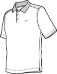 Nike Kids Dri-Fit Tech Solid Polo- White