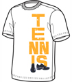 (pre-order) Nike Boys Tennis Shoe Tee- White
