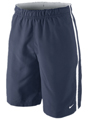 Nike Boys Tennis Club Shorts- Navy (white trim)